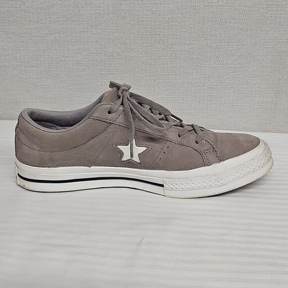 CONVERSE ONE STAR MERCURY GREY SUEDE SNEAKERS BFPM-04-375 - Picture 8 of 10
